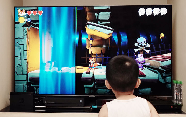 [TV] 絕佳畫質、色彩豐富的遊戲娛樂好夥伴：三星 QLED 量子電視 Q7F 遊戲玩家模式實測與相關應用介紹！ - 阿祥的網路筆記本