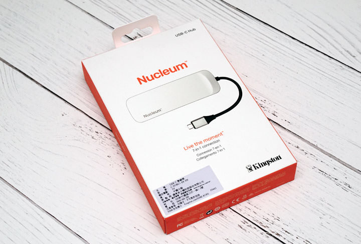 [Unbox] 輕薄筆電最佳拍檔「Kingston Nucleum USB Type C 7合一集線器」！也能支援 Note9 的 Samsung DeX 喲！ - 阿祥的網路筆記本
