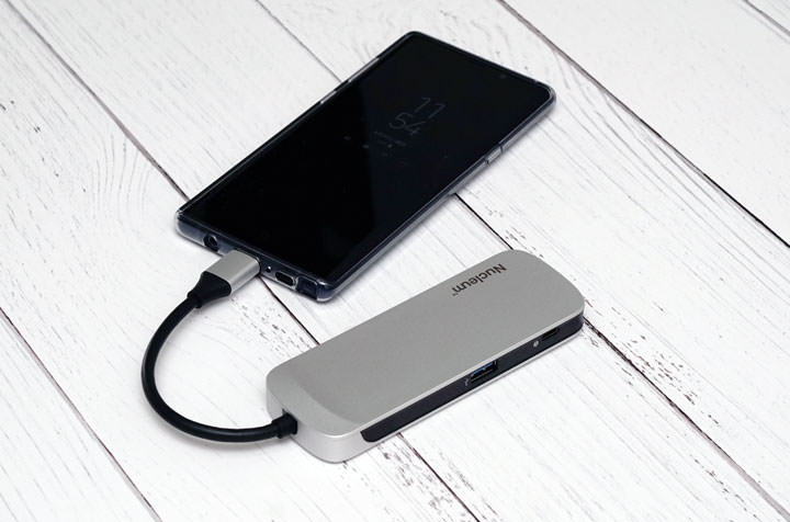 [Unbox] 輕薄筆電最佳拍檔「Kingston Nucleum USB Type C 7合一集線器」！也能支援 Note9 的 Samsung DeX 喲！ - 阿祥的網路筆記本