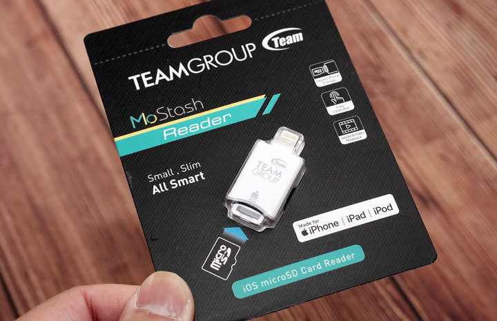 [Unbox] iPhone、iPad 專屬！十銓科技推出通過 Apple MFi 的 MoStash Reader 讀卡機！儲存空間想要多大自己決定！ - 阿祥的網路筆記本
