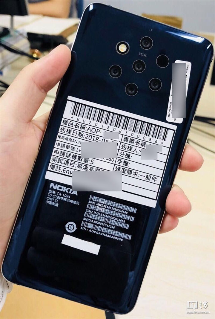[Mobile] 三鏡頭不夠看，Nokia 9 直接給你五鏡頭！ - 阿祥的網路筆記本