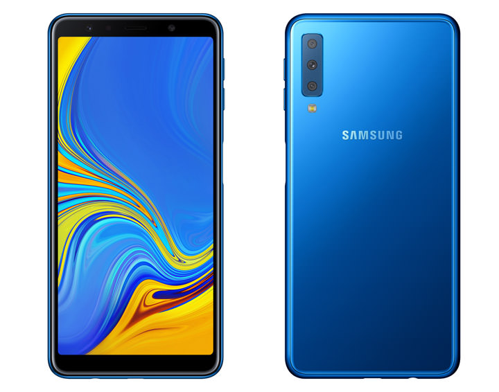 [Mobile] 三星首款三鏡頭相機 Galaxy A7 問世，搭載6吋全螢幕與機身側邊指紋辨識器！ - 阿祥的網路筆記本
