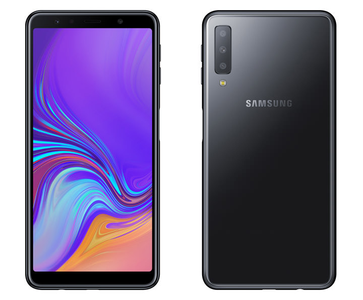 [Mobile] 三星首款三鏡頭相機 Galaxy A7 問世，搭載6吋全螢幕與機身側邊指紋辨識器！ - 阿祥的網路筆記本