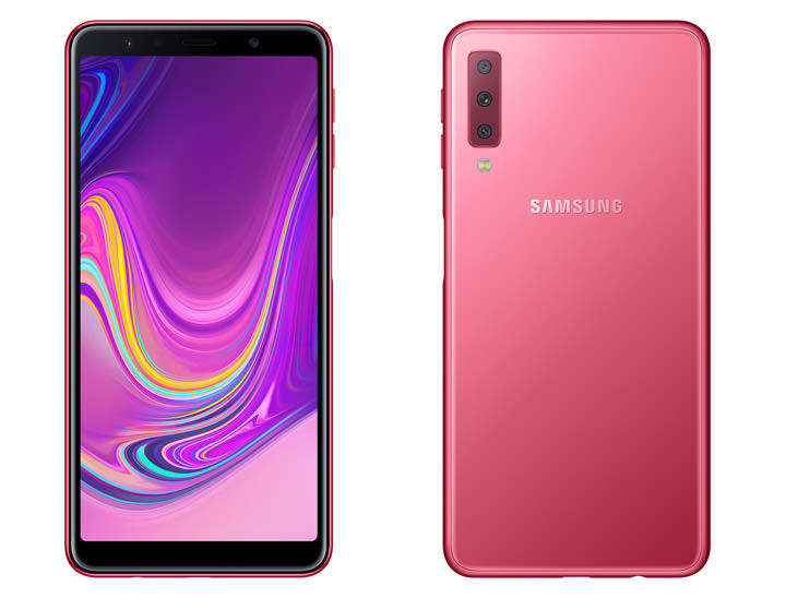 [Mobile] 三星首款三鏡頭相機 Galaxy A7 問世，搭載6吋全螢幕與機身側邊指紋辨識器！ - 阿祥的網路筆記本