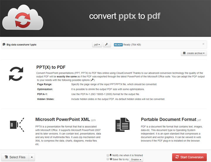 [Service] 雲端轉檔工具「cloudconvert」免安裝程式、免費讓你轉換影音、照片、文件…多達 218 種檔案格式！ - 阿祥的網路筆記本