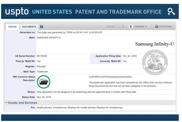 [Mobile] 三星為自家螢幕技術申請「Infinity」系列品牌名稱，包括 Infinity-Flex、Infinity-O 與 Infinity-U 三個系列！ - 阿祥的網路筆記本