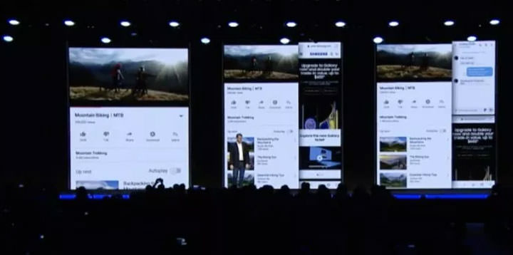 [SDC 2018] 三星開發者大會展示 Infinity Flex Display 可折疊式螢幕原型手機：內外雙螢幕，實現手機變平板！ - 阿祥的網路筆記本