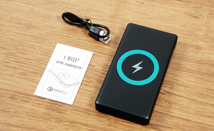 [Unbox]！ORIP Qi 10W 10000mAh 無線快充行動電源開箱！便利攜帶，而且價格更平易近人的選擇！ - 阿祥的網路筆記本