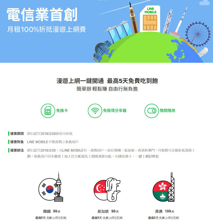 [Telecom] 全部吃到飽！收訊最佳、網速最穩定選 LINE MOBILE 就對了！現在申辦最高再賺 499 LINE Points！ - 阿祥的網路筆記本