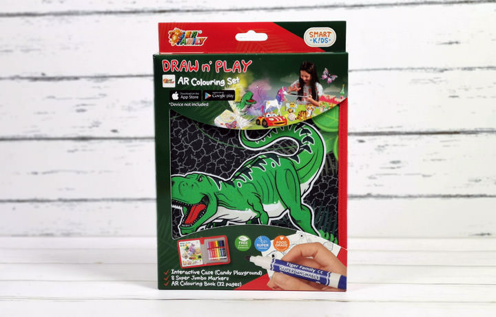 [Kids] 結合AR技術，Tiger Family 「Smart Kids 3D 互動魔法著色繪本」不只讓孩子發揮創意，還有更多數位樂趣！ - 阿祥的網路筆記本