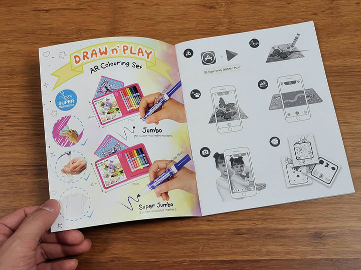 [Kids] 結合AR技術，Tiger Family 「Smart Kids 3D 互動魔法著色繪本」不只讓孩子發揮創意，還有更多數位樂趣！ - 阿祥的網路筆記本