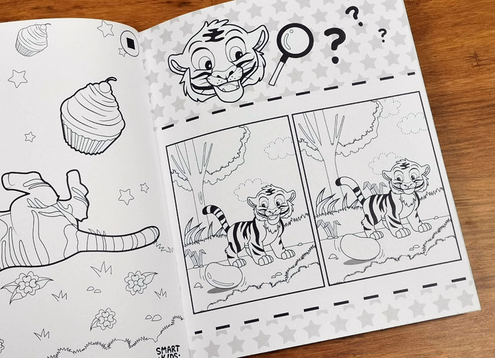 [Kids] 結合AR技術，Tiger Family 「Smart Kids 3D 互動魔法著色繪本」不只讓孩子發揮創意，還有更多數位樂趣！ - 阿祥的網路筆記本