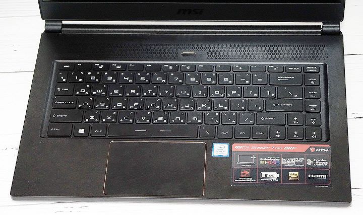 [Unbox] MSI GS65 Stealth Thin 8RF 動手玩：電競內在、時尚外貌，極致輕薄與極窄邊框的完美融合！ - 阿祥的網路筆記本