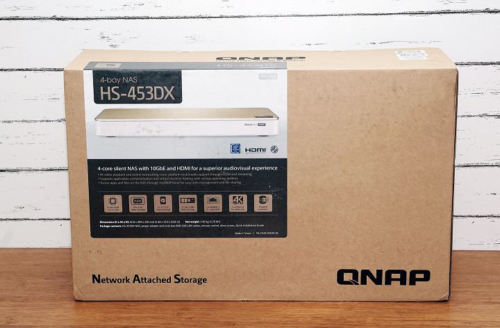 [Unbox] 輕薄美型，最適合放在客廳的 4K 多媒體 NAS：QNAP HS-453DX 開箱與深度評測！ - 阿祥的網路筆記本