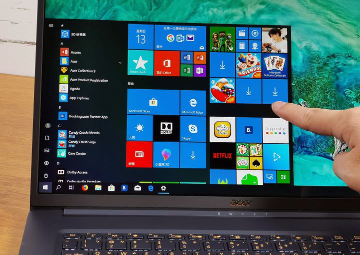 [Unbox] Acer Swift 5 動手玩：同級最輕僅 999 克，極窄邊框帶來絕佳視野！ - 阿祥的網路筆記本
