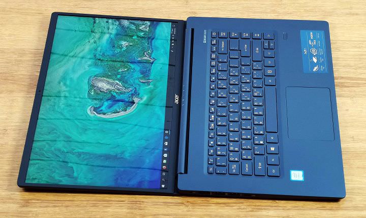 [Unbox] Acer Swift 5 動手玩：同級最輕僅 999 克，極窄邊框帶來絕佳視野！ - 阿祥的網路筆記本