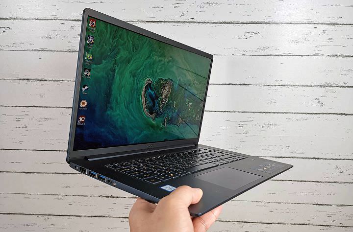 [Unbox] Acer Swift 5 動手玩：同級最輕僅 999 克，極窄邊框帶來絕佳視野！ - 阿祥的網路筆記本