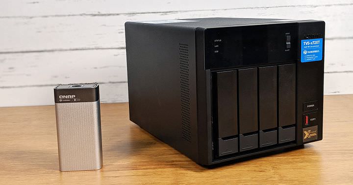 [NAS] 輕鬆升級 10GbE 高速網路環境！QNAP Thunderbolt 3 對 10GbE 網路轉換器「QNA-T310G1T」搭配 QNAP TVS-472XT 開箱分享，實測到底有多快！ - 阿祥的網路筆記本