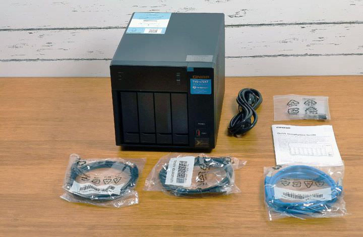 [NAS] 輕鬆升級 10GbE 高速網路環境！QNAP Thunderbolt 3 對 10GbE 網路轉換器「QNA-T310G1T」搭配 QNAP TVS-472XT 開箱分享，實測到底有多快！ - 阿祥的網路筆記本