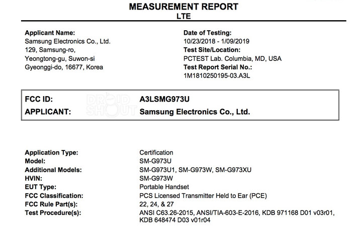 [Mobile] 三星 Galaxy S10e、S10 與 S10+ 通過美國 FCC 認證，將成為首款支援 Wi-Fi 802.11 ax 標準的手機！ - 阿祥的網路筆記本