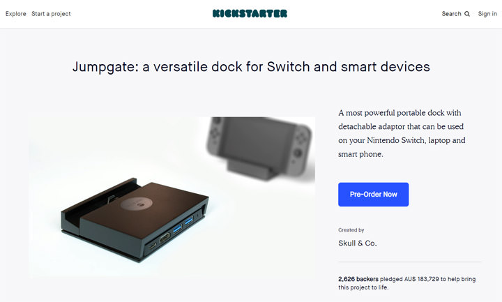 [Unbox] 支援 Nintendo Switch！「Jumpgate」是底座，也是可攜帶使用的多功能 USB Type C Hub！ - 阿祥的網路筆記本