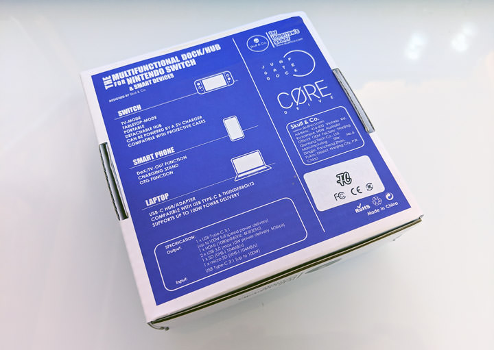 [Unbox] 支援 Nintendo Switch！「Jumpgate」是底座，也是可攜帶使用的多功能 USB Type C Hub！ - 阿祥的網路筆記本
