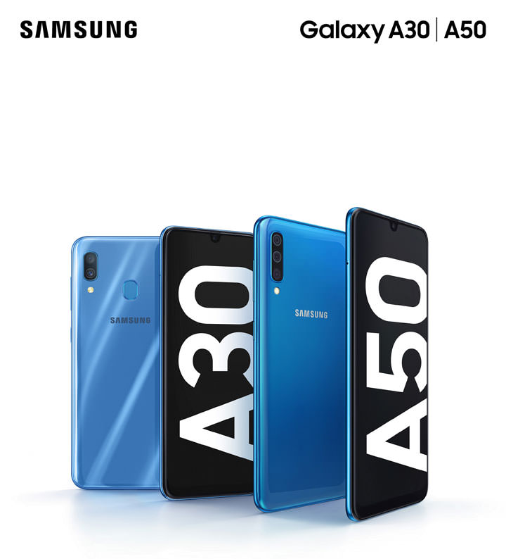 [Mobile] 三星宣佈推出全新Galaxy A系列：Galaxy A30 與 A50 帶來三鏡頭相機、Infinity-U 螢幕與大容量電池…等高規格！ - 阿祥的網路筆記本