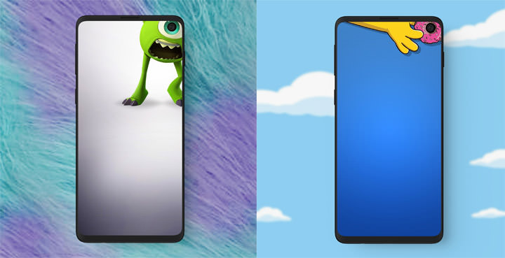 [Mobile] 拿到 Galaxy S10 系列的第一件事…是？換個美化挖孔螢幕的桌布是個好主意！ - 阿祥的網路筆記本