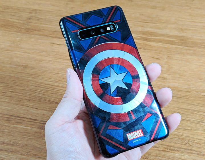 [Unbox] Galaxy S10 系列專屬 MARVEL 智能背蓋開箱：除了超帥的圖樣設計，還有獨家主題讓你與眾不同！ - 阿祥的網路筆記本