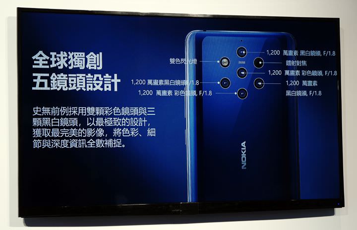 [Mobile] 全球首創「後置 5 鏡頭」旗艦 Nokia 9 PureView 在台曝光！產品特色搶先看！ - 阿祥的網路筆記本