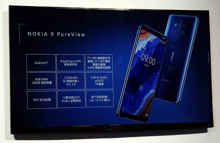 [Mobile] 全球首創「後置 5 鏡頭」旗艦 Nokia 9 PureView 在台曝光！產品特色搶先看！ - 阿祥的網路筆記本