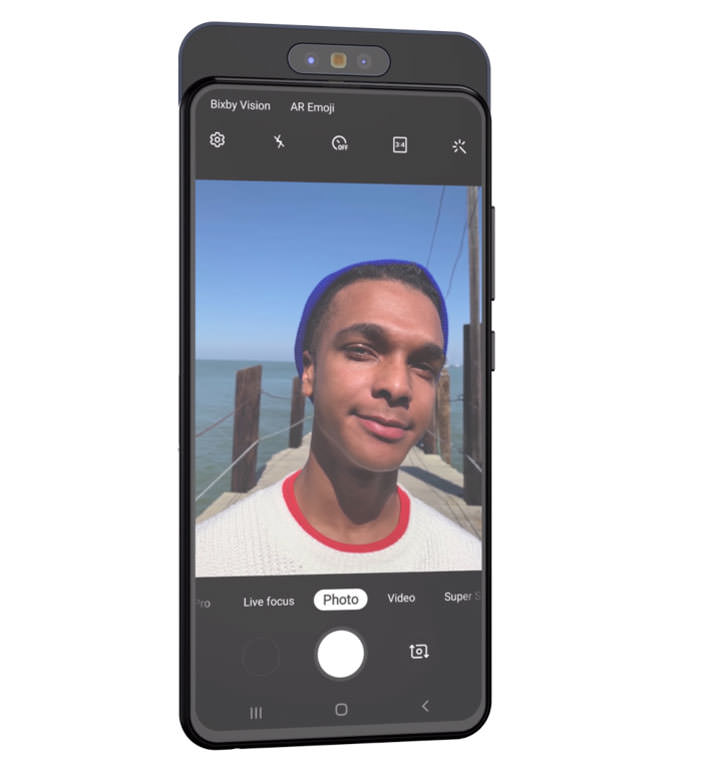 [Mobile] 三星也玩「升降鏡頭」設計？中階機 Galaxy A90 主鏡不僅可滑動還可翻轉自拍！ - 阿祥的網路筆記本