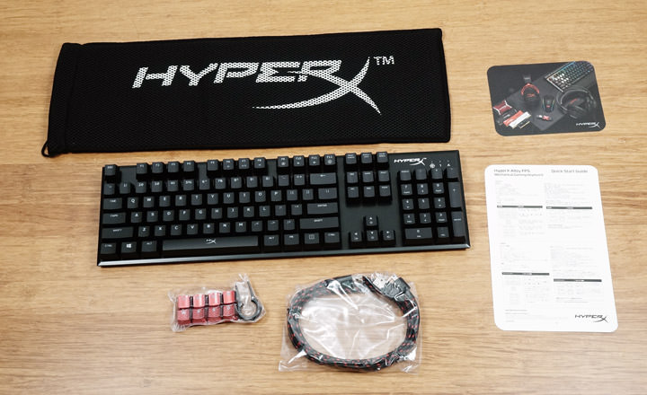 [Unbox] 手感輕巧，噪音更小：HyperX Alloy FPS 機械式電競鍵盤青軸版開箱分享！ - 阿祥的網路筆記本