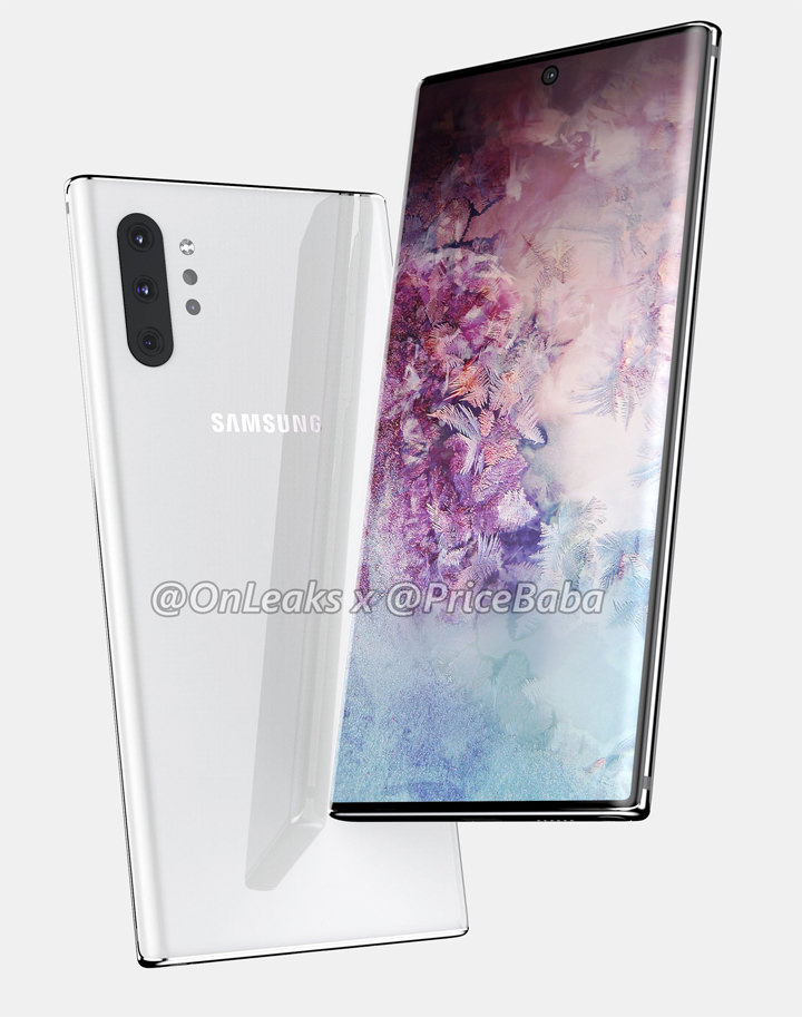 [Mobile] Galaxy Note10 Pro 最新的渲染圖揭露關鍵規格：前單鏡頭、無 Bixby 鈕、取消耳機孔… - 阿祥的網路筆記本