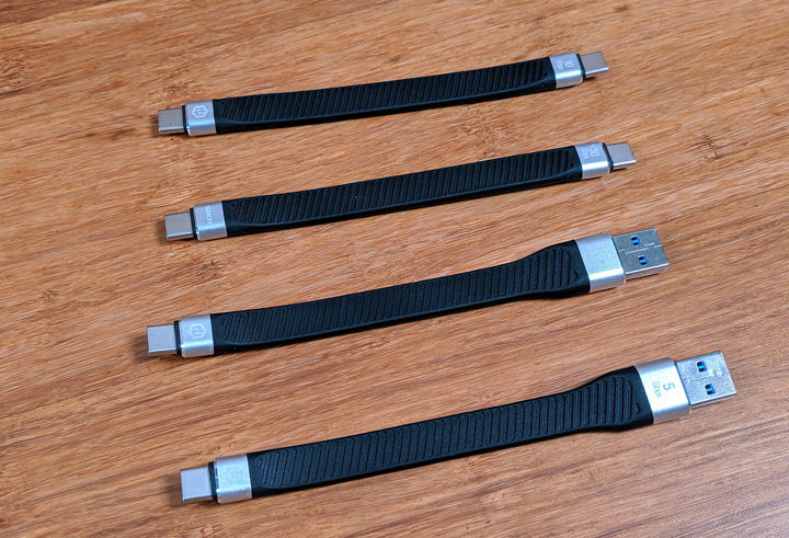 [Accessory] 使用更靈活，收納更方便的 AENZR 13.7 公分超短傳輸線開箱！ - 阿祥的網路筆記本