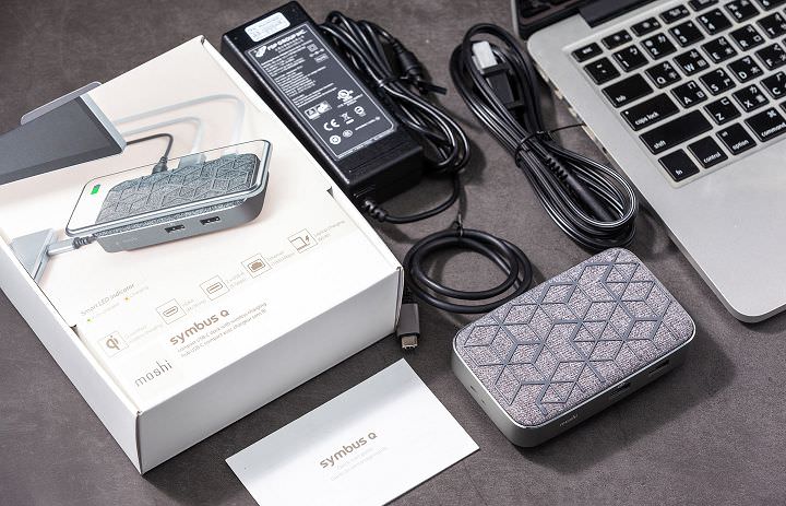 [Unobx] 一機多用且設計高質感的 moshi Symbus Q，除了為筆電帶來更好的擴充性，更讓外接的週邊化繁為簡，桌面也能更簡潔清爽呢！ - 阿祥的網路筆記本