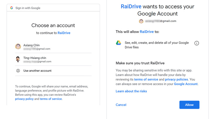 [Cloud] 用 RaiDrive 掛載你的網路硬碟！多種雲端儲存服務、FTP 站台與 NAS 都能直接整合！ - 阿祥的網路筆記本