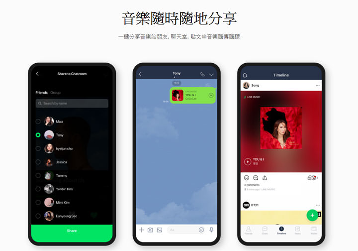 [Mobile] 三核心優勢、四大創新功能：全新串流音樂平台 LINE MUSIC 今日在台登場！ - 阿祥的網路筆記本