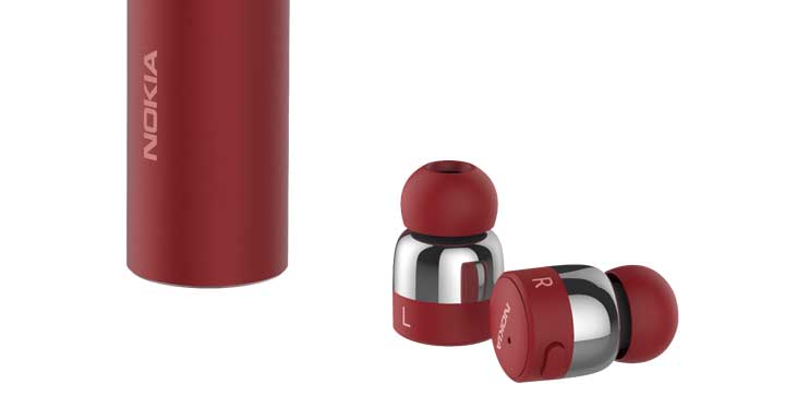 [Mobile] Nokia 真無線藍牙耳機推新色！僅 5 克超輕，驚奇紅、浩瀚銀雙色款式登場！ - 阿祥的網路筆記本