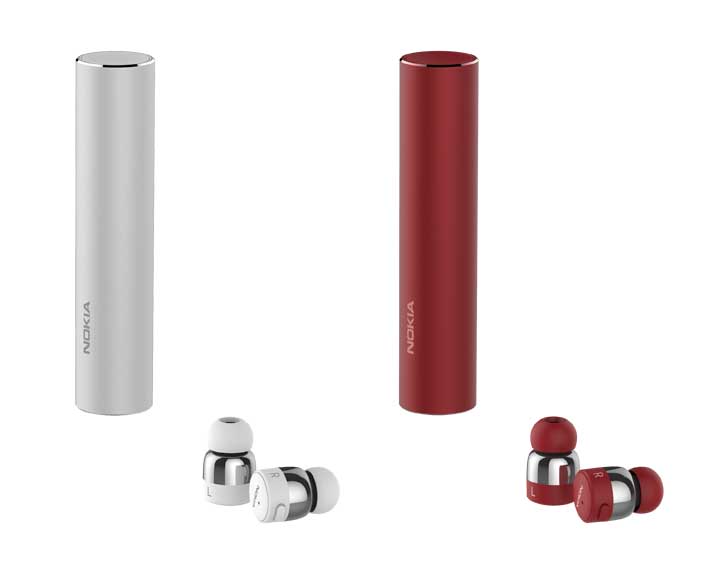 [Mobile] Nokia 真無線藍牙耳機推新色！僅 5 克超輕，驚奇紅、浩瀚銀雙色款式登場！ - 阿祥的網路筆記本