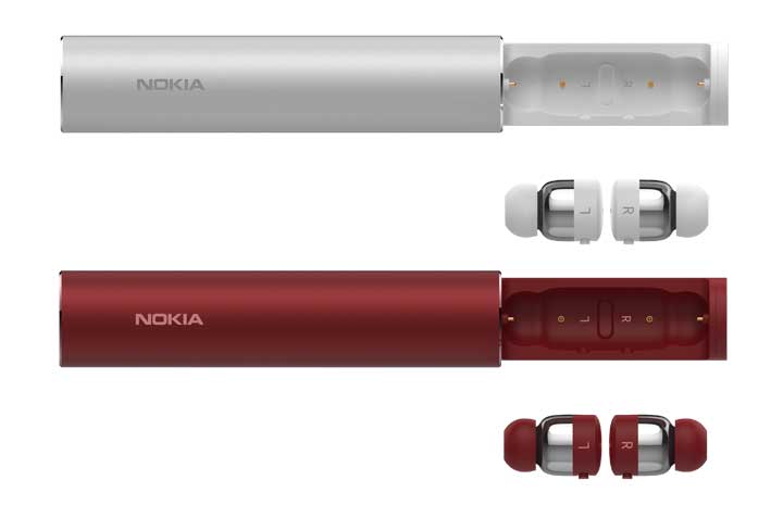 [Mobile] Nokia 真無線藍牙耳機推新色！僅 5 克超輕，驚奇紅、浩瀚銀雙色款式登場！ - 阿祥的網路筆記本