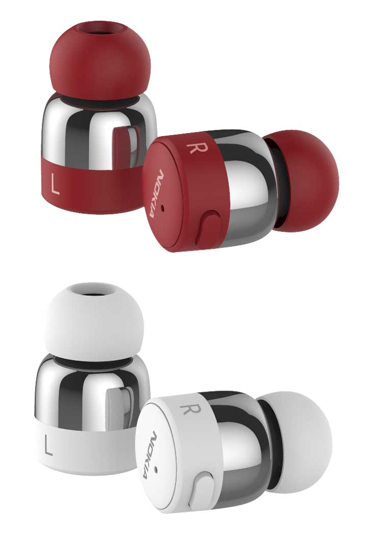 [Mobile] Nokia 真無線藍牙耳機推新色！僅 5 克超輕，驚奇紅、浩瀚銀雙色款式登場！ - 阿祥的網路筆記本