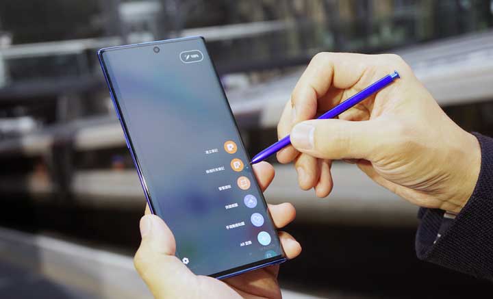 [Mobile] 三星 Galaxy Note10+ 實機動手玩！超輕薄機身極美，S Pen 手繪動態攝影超有趣、筆觸轉換更便利！ - 阿祥的網路筆記本