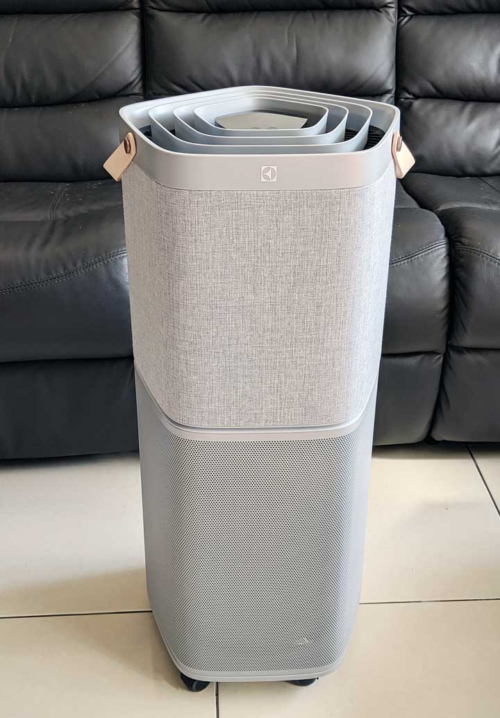 [Unbox] 超高 600 CADR 值 + HEPA 13 級抗菌濾網！伊萊克斯 PURE A9 高效能抗菌空氣清淨機無死角守護家人健康！ - 阿祥的網路筆記本