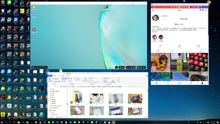 [Mobile] Galaxy Note10 內建 Samsung DeX 再進化！接電腦也能使用，連結至 Windows 不拿手機也能看最新資訊！ - 阿祥的網路筆記本