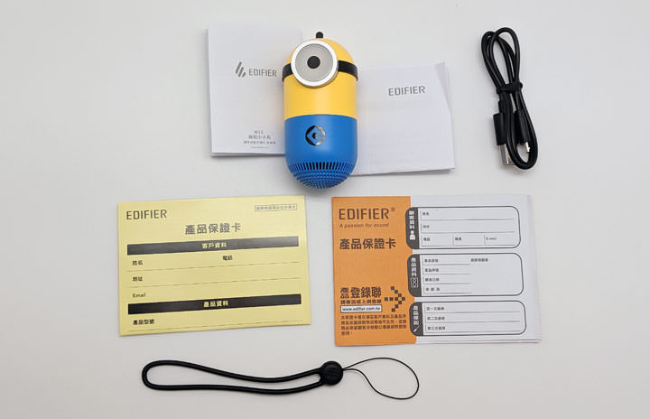 [Unbox] 呆呆萌萌超可愛！EDIFIER M10 自拍小小兵無線藍牙喇叭開箱分享！ - 阿祥的網路筆記本