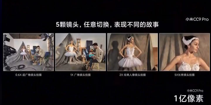 小米正式發表最頂級照相手機「小米 CC9 Pro」，五鏡頭配置、包括 1 億像素主攝，奪得 DXOMARK 121 高分！ - 阿祥的網路筆記本