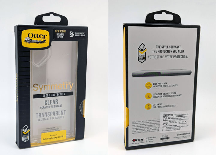三星 Galaxy Note10+ 專屬 OtterBox Symmetry 系列保護殼開箱：用料實在，美型設計更兼具防摔保護性！ - 阿祥的網路筆記本