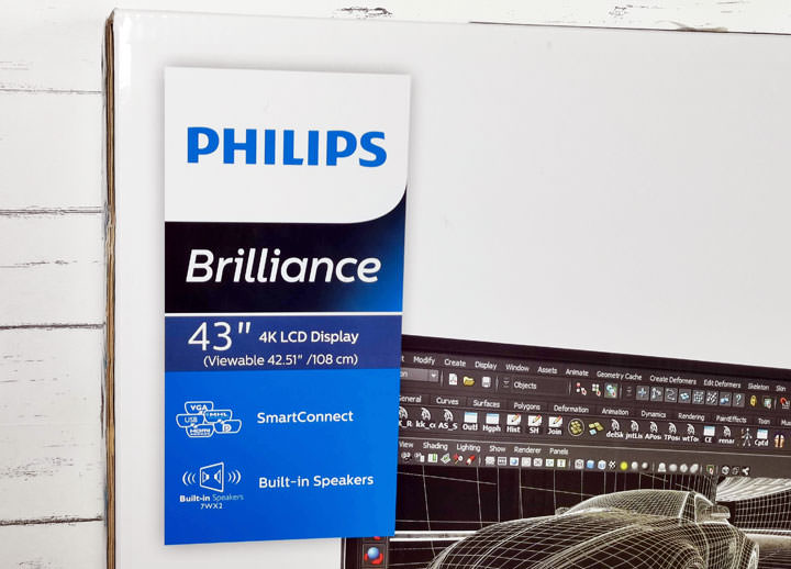 Philips BDM4350 43 吋 4K UHD IPS 大螢幕開箱！不到萬元價格，真的適合拿來當電腦螢幕？ - 阿祥的網路筆記本