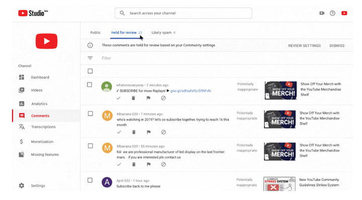 打造更優質平台，Youtube 持續更新社群規範，避免網路霸凌、仇恨、威脅與人身…惡意留言肆虐！ - 阿祥的網路筆記本
